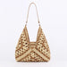 Large Capacity Vintage Straw Tote Bags for Women - Elegant Summer Shoulder Handbags