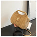 Elegant Fashion Straw Woven Bags - Versatile Rattan Crossbody & Shoulder Bag