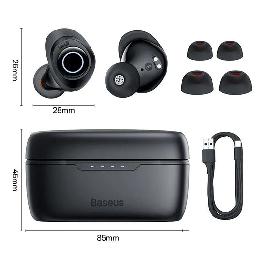 Baseus Bowie MA10 ANC Wireless Earphone: Bluetooth 5.3 Headphone