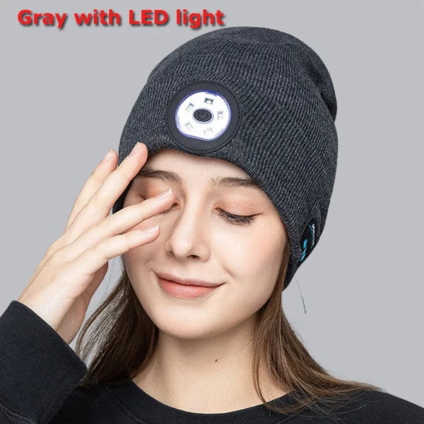Upgrade your outdoor experience with the E9718-Warm Beanie Bluetooth 5.0 LED Hat. Stay warm, stay connected, and stay stylish on your adventures.