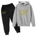 Trendy Football Boys CR7 Hoodie Set - Perfect Children's Long Sleeve Clothing