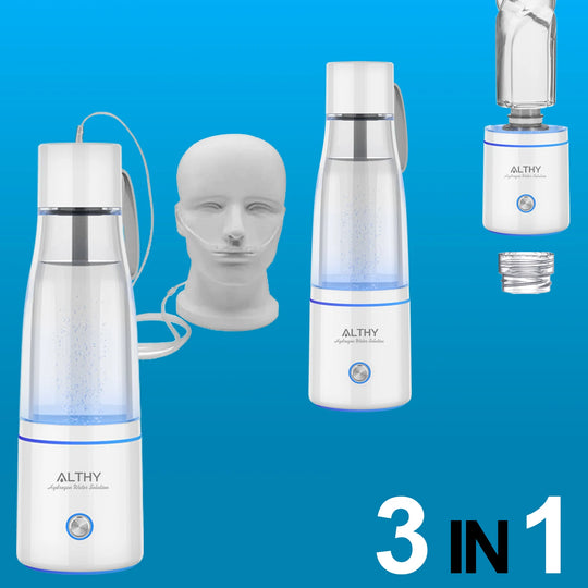 Premium Molecular Hydrogen Water Generator | ALTHY H2 Inhalation Device