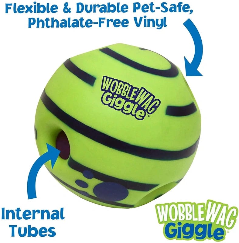 Glowing Giggles: Wobble Wag Giggle Glow Ball - Interactive Fun As Seen On TV