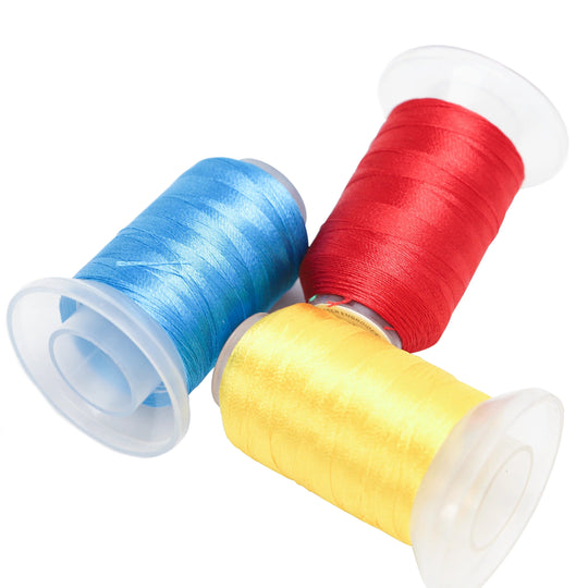 Premium Polyester Embroidery Thread Set: 80 Colors, 500M Spools - Brother, Babylock, Janome, Singer Compatible