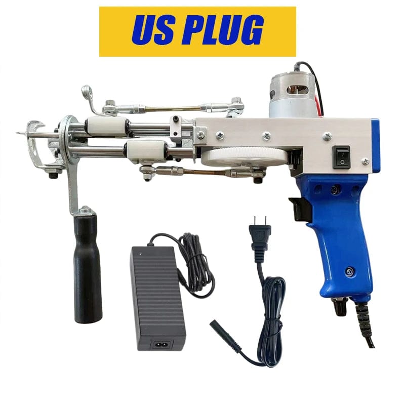 Tufting Gun 2 In 1 Starter Gun Loop Pile Cut Pile Rug Tufting Gun Carpet Making Gun Electric Carpet Sewing Machine DIY Tools