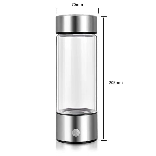 Hydrogen-Rich Water Bottle 420ml – Portable Antioxidant Generator for Healthier Living