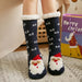 Warmth Meets Whimsy: Fuzzy Fluffy Deer, Elk, and Bear Socks – Perfect Winter Treat