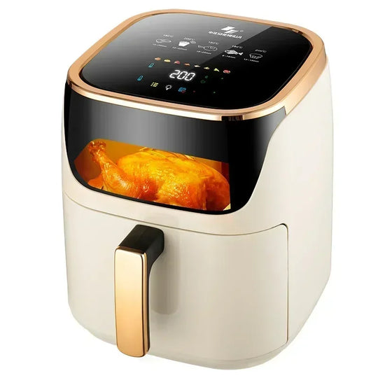 Smart Air Fryers 10L | Large-Capacity Oil-Free Electric Oven | 1500W Touch Control