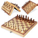 Magnetic Wooden Folding Chess Set for Kids and Adults