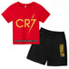 CR7 Baby Boys Clothing Sets - Summer Kids Sports T-shirt + Shorts 2-piece Set