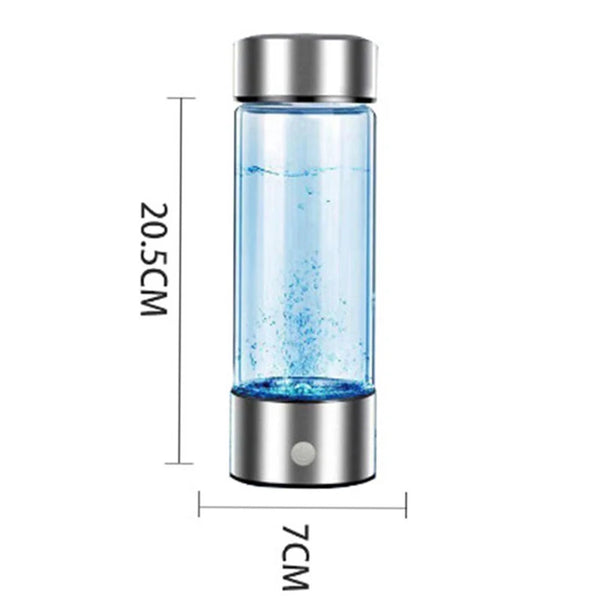 Hydrogen-Rich Water Bottle 420ml – Portable Antioxidant Generator for Healthier Living