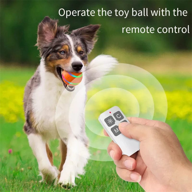 Smart Interactive Pet Ball - The Ultimate Dog Chew Toy for Aggressive Chewers