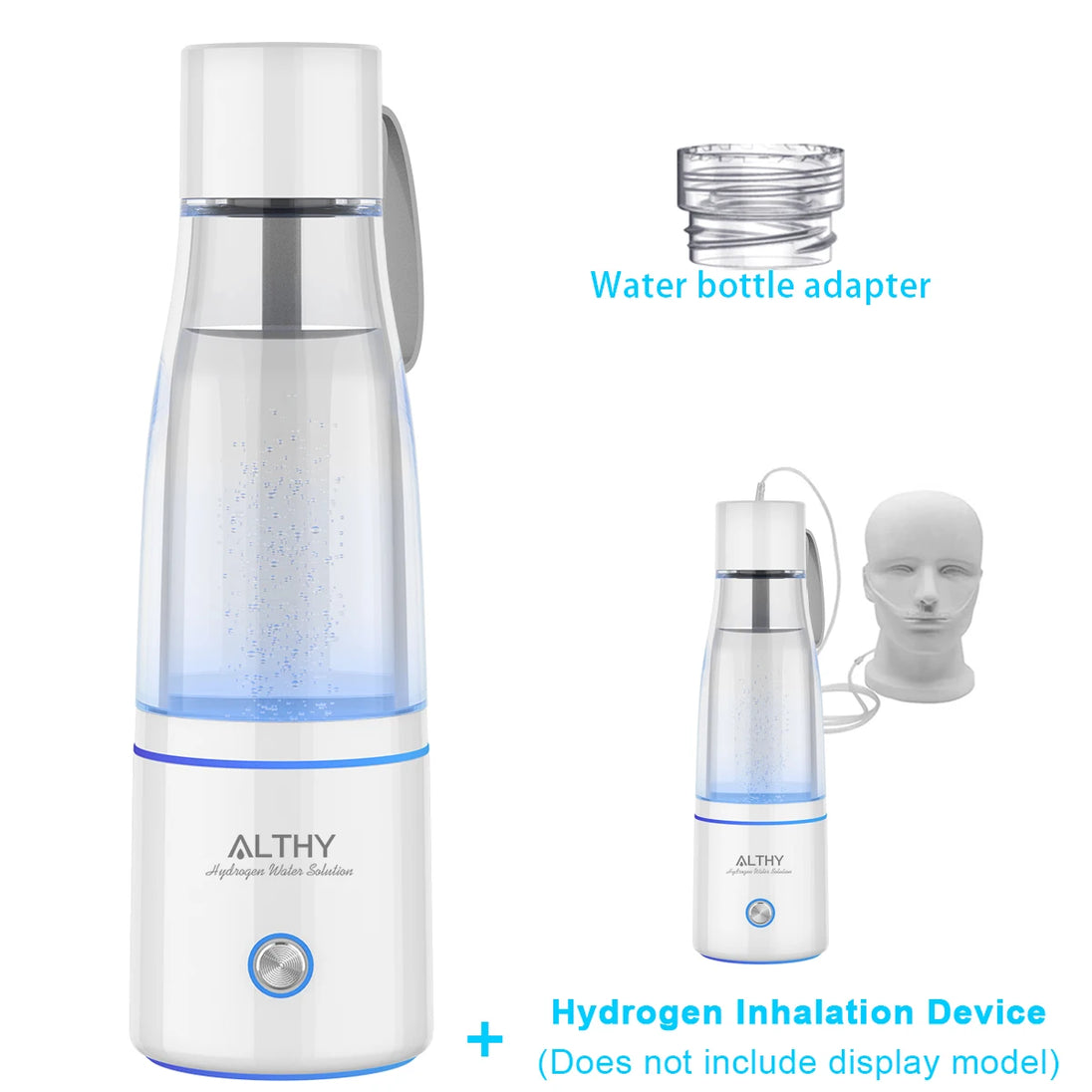 Premium Molecular Hydrogen Water Generator | ALTHY H2 Inhalation Device