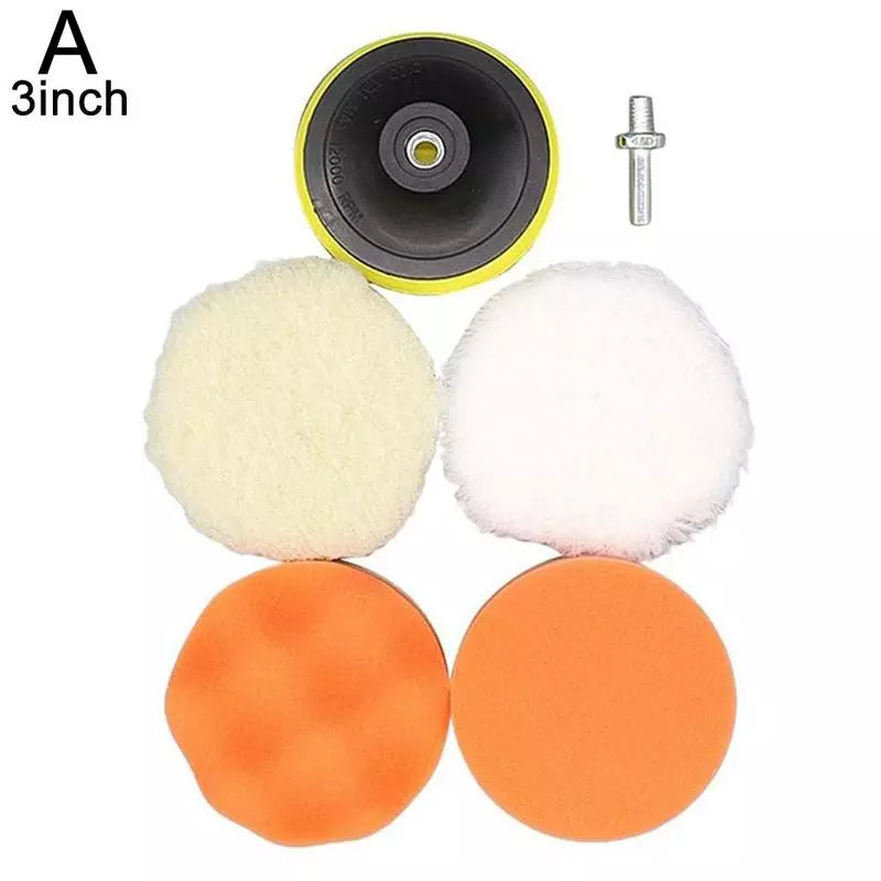 Universal Car Polish Pad 3/4inch For M10/M14 Soft Wool Machine Waxing Polisher Car Body Polishing Discs Cleaning Accessories