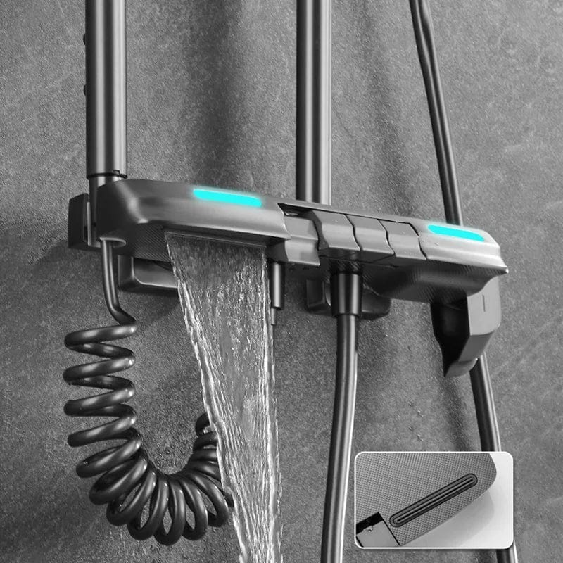 Illuminate Your Bathing Experience: Discover Luxury with our LED Digital Atmosphere Shower Set
