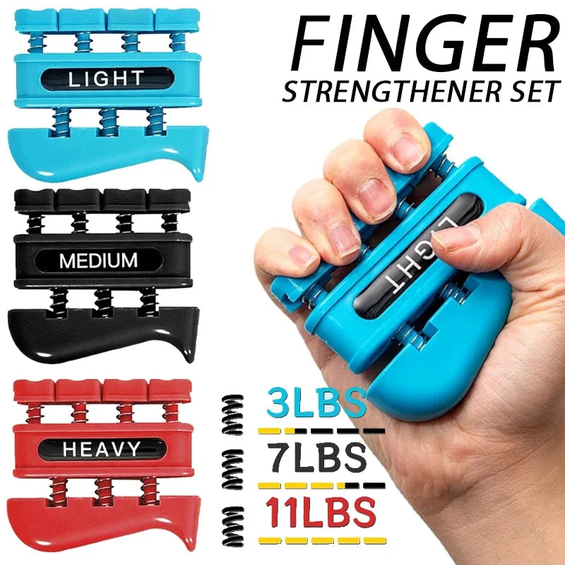 Hand and Forearm Strengthener – Finger Exerciser for Musicians and Rock Climbers