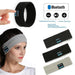 Wireless Bluetooth Headband Sleeping Headphones Sports Earphone Music Hat with Thin HD Stereo Speakers Eye Mask for Side Sleeper