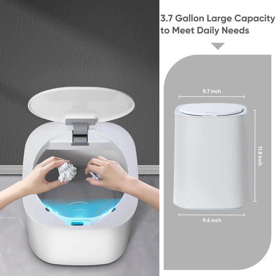 Smart Living Starts Here: Touchless Dustbin with Motion Sensor for a Neat Bedroom