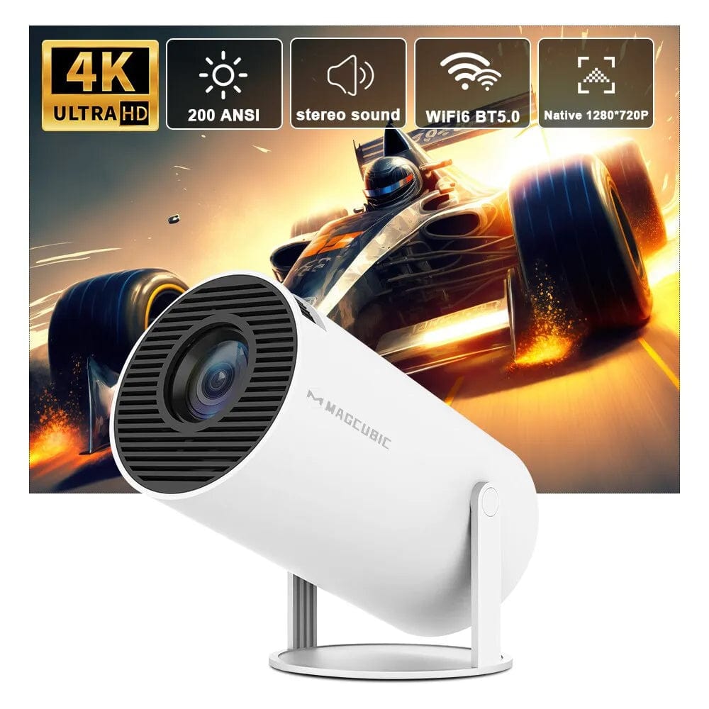 Ultimate Portable Smart 4K Android Mini Home Theater LCD Projector