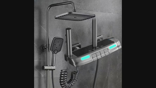 Illuminate Your Bathing Experience: Discover Luxury with our LED Digital Atmosphere Shower Set