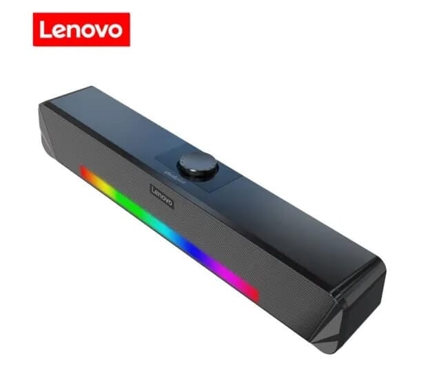 Powerful Gaming Audio: Lenovo TS33 Wired Soundbar with Bass Boost for Ultimate Gaming Experience