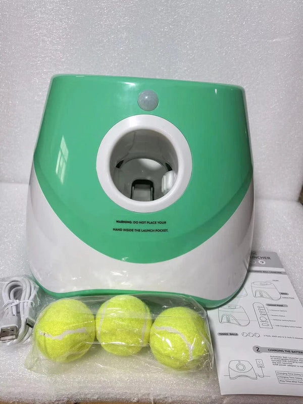 Electric Interactive Throwing Training Dog Fetch Toy Thrower Machine mini Tennis Automatic Dog Ball Launcher