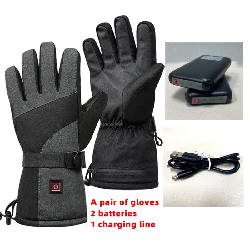 Electrical Battery Heated Mittens for Women and Men