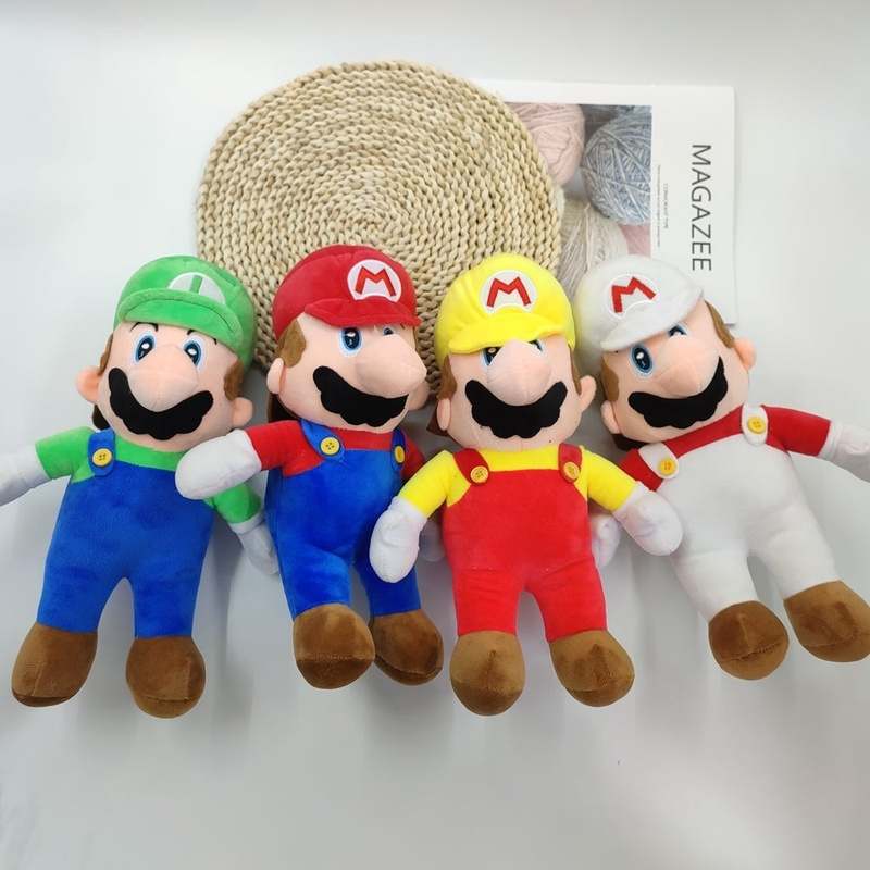 Super Mario Adventure: 25cm Plush Hero - A Wonderful Gift for Kids' Special Occasions!