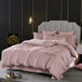 Luxurious 80S Long-Staple Cotton Bedding Set with Embroidered Court Elegance