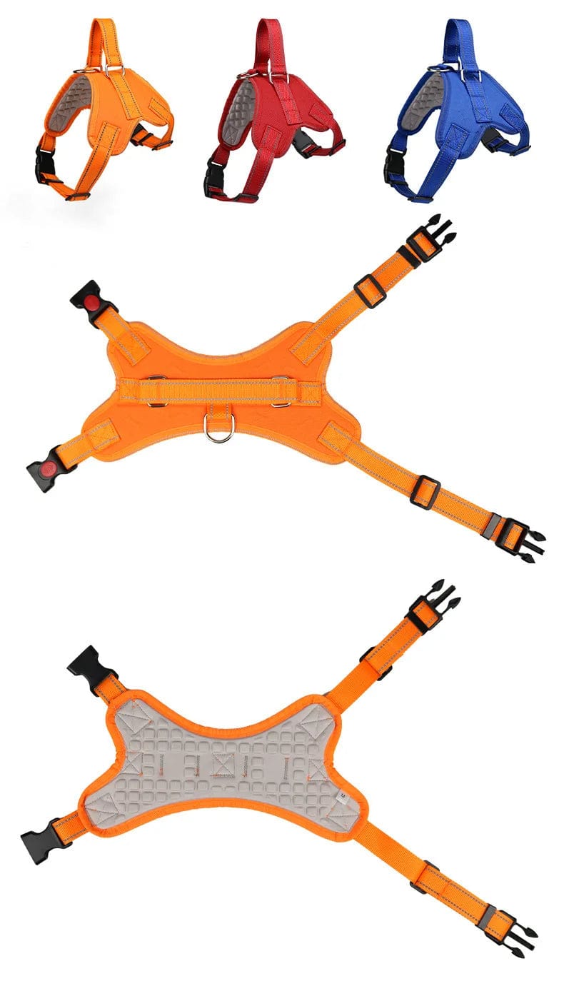 Adjustable Dogs Harness with Control Handle for Ultimate Safety.