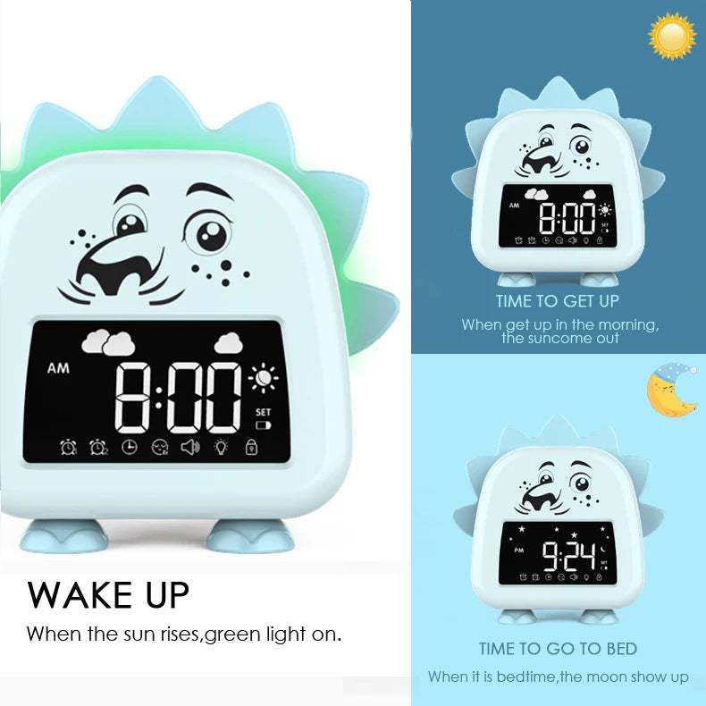 Lion Sleep Trainer Alarm Clock with Lithium Battery DC 5.0V/A