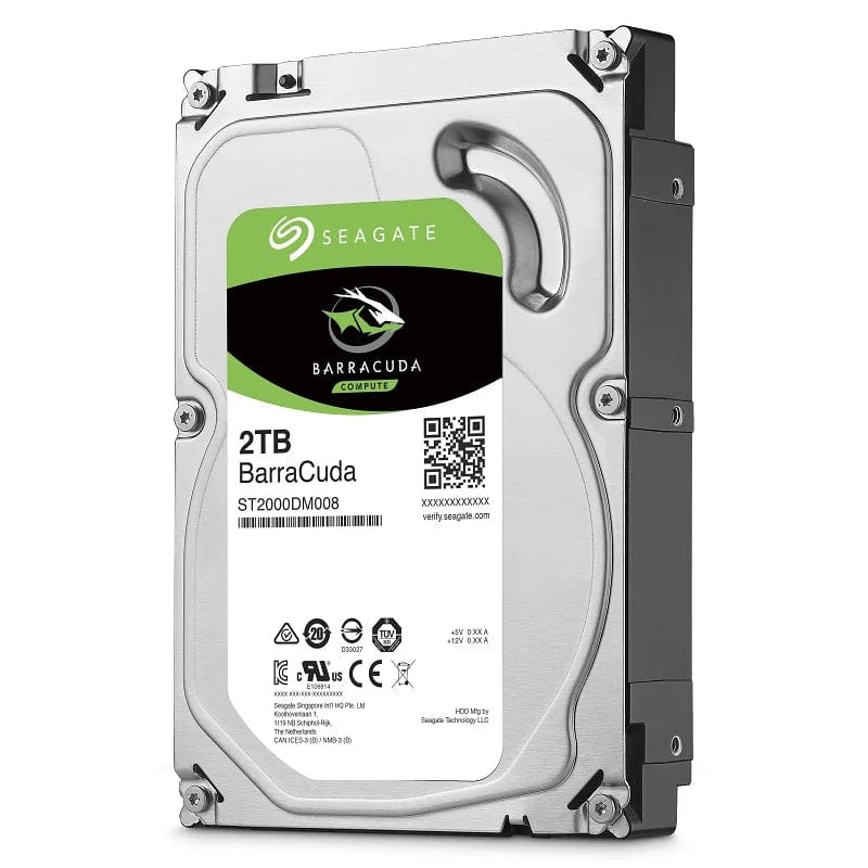 Seagate EXOS Original Internal Hard Disk - 1TB to 10TB Capacity, 3.5" SATA for NVR