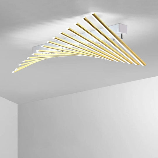 Innovative Elegance: Keyboard-Inspired LED Ceiling Lights - Nordic Designer Fixture for Modern Living Spaces