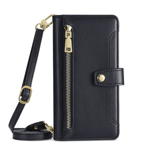 Hot Selling Elevate Style and Security: Leather Cell Phone Case Cover for Sony Xperia 1 with Wallet Function