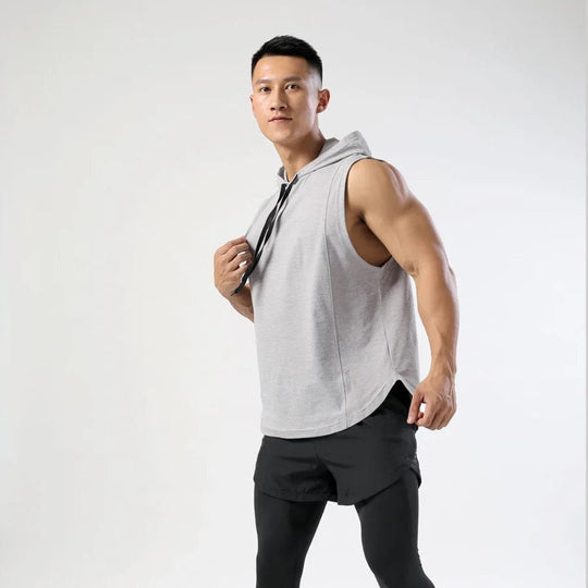 Confidence in Every Size: Plus Size Sport Vest - Men's Tight Undershirt for Streamlined Appearance