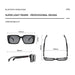 Smart Glasses with Touch Control: Audio Bluetooth Music Sunglasses for Women and Men