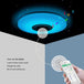 Harmonize Your Space: LED Colorful Smart Ceiling Light with Mobile App Control and Bluetooth Speaker