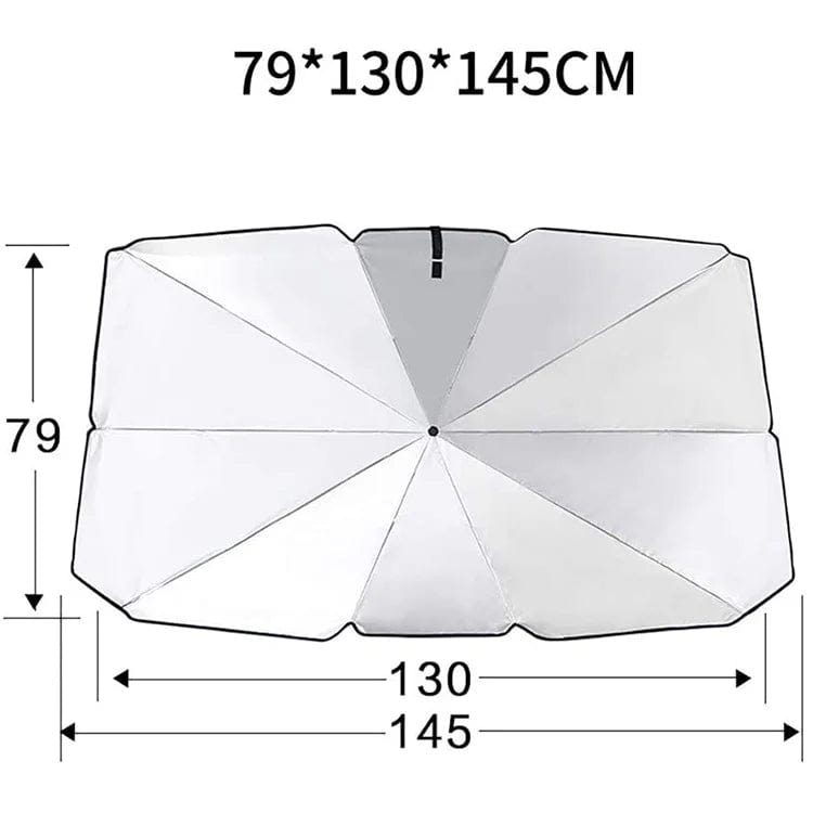 Umbrella Car Sunshade: Sunscreen and heat Insulation - Ultimate Windshield Protection