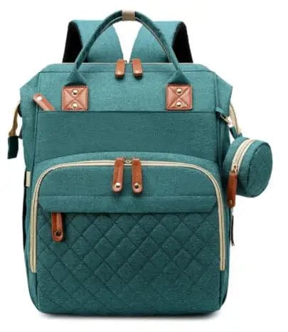 Chic and Tech-Savvy: Fashion Embroidery Diaper Bag with USB Charger for Moms on the Move