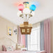 Cartoon Pendant Lights Balloon Flying House Hanging Lamp Children Room Bedroom Chandelier Modern Led Pendant Light