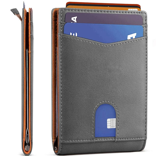 Style Redefined: Men's Slim Bifold Wallet - A Minimalist Essential with Maximum Impact