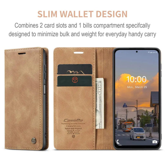 Ultimate Protection, Ultimate Style: CaseMe Leather Wallet Case for Samsung Galaxy S20 Ultra