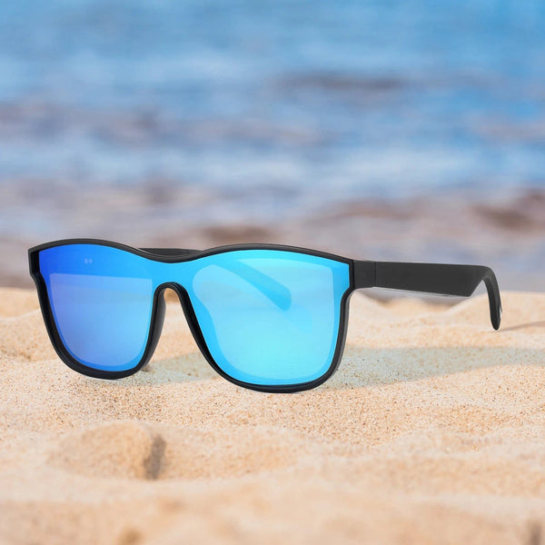 New Fashion Acetate Polarized Smart Bluetooth Sunglasses with Music Audio