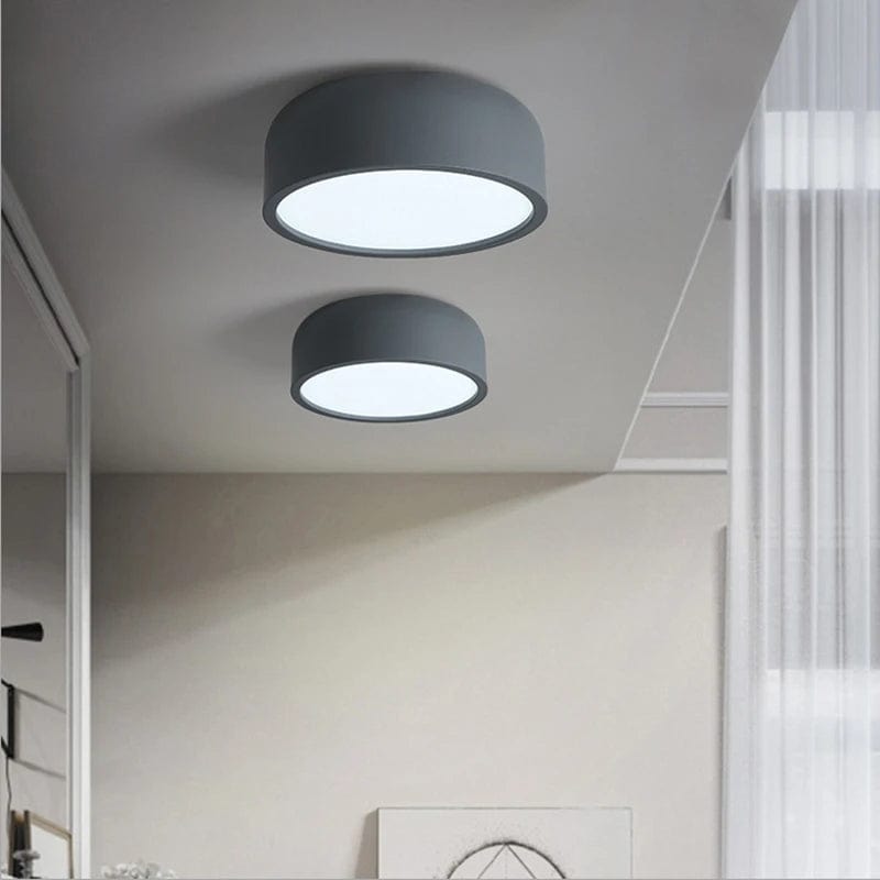 Contemporary Illumination: LED E27 Round Suspended Ceiling Lightings Fixture for Office and Home.