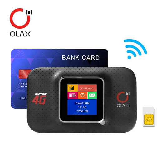 OLAX MF982 Unlocked Portable Travel MiFi with Sim Card Slot