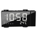 LED Projection Alarm Clock: Digital Table or Wall Clock with Radio Functionality