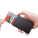 Unisex Sophistication: Thin ID Card Case in Yamo's Solid Metal RFID Smart Wallet