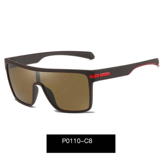 Large Frame Sport Sunglasses for Men: Trendy Polarized Shades - Lentes de sol