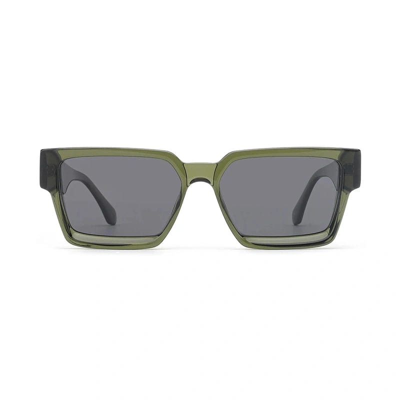 Funky Square Luxury Sunglasses with Thick Acetate Frame - Fashion-forward Eyewear