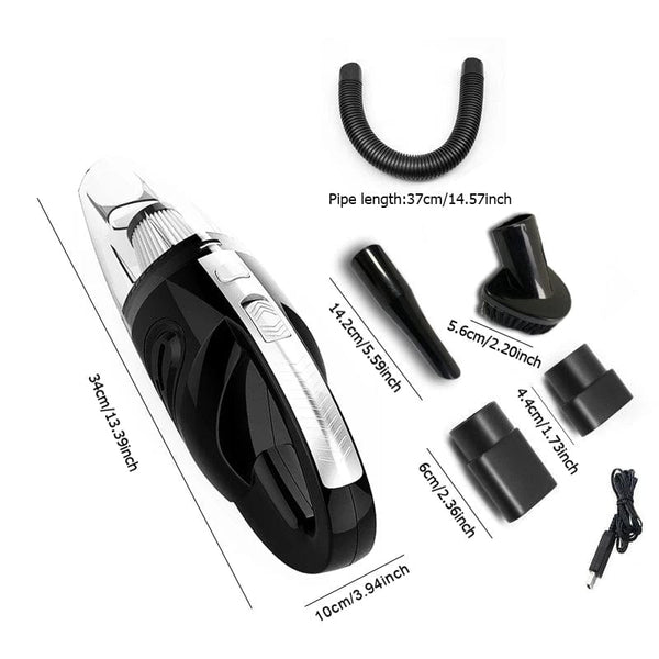 Portable Wireless Charging Car Vacuum for Wet and Dry Cleaning